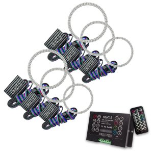 Acura TSX Headlight Halo Kit - ORACLE Lighting - ColorSHIFT WiFi - `04-`07